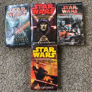 Starwars paper books